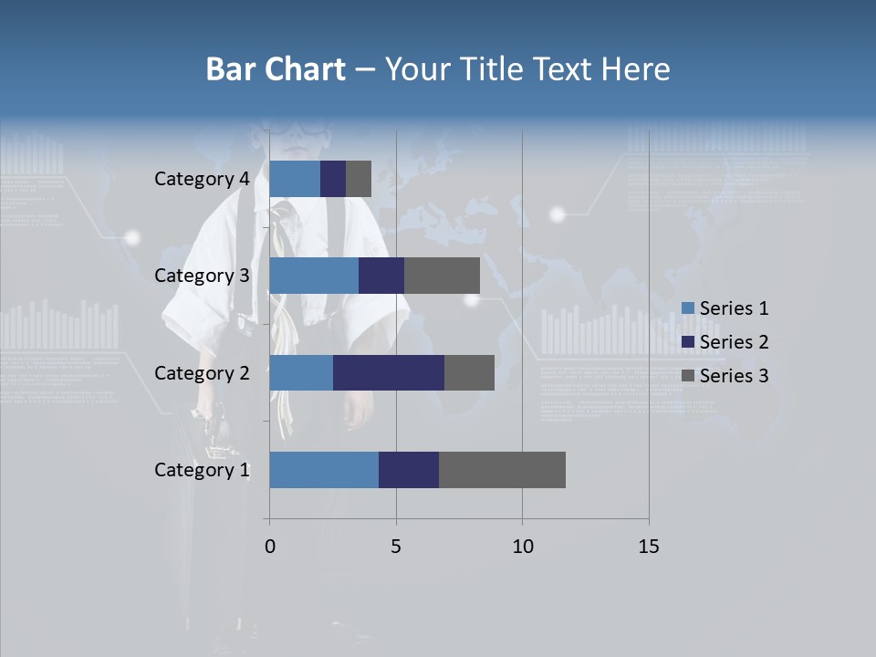 Coworking Briefcase Eyeglasses PowerPoint Template