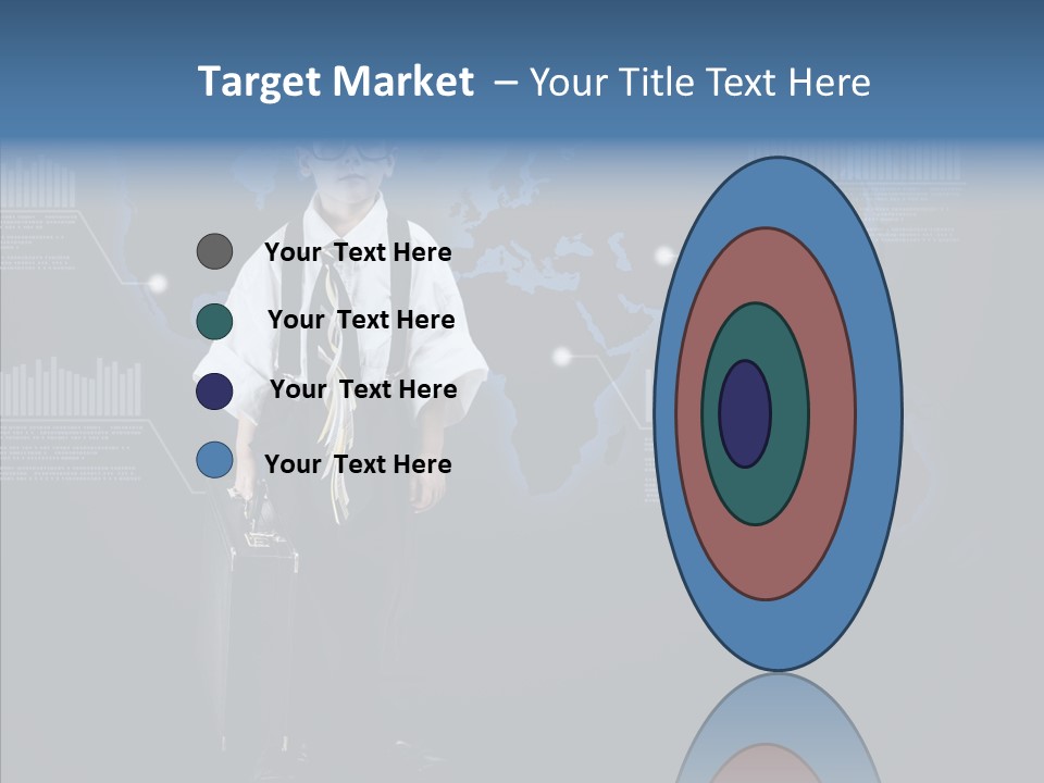 Coworking Briefcase Eyeglasses PowerPoint Template