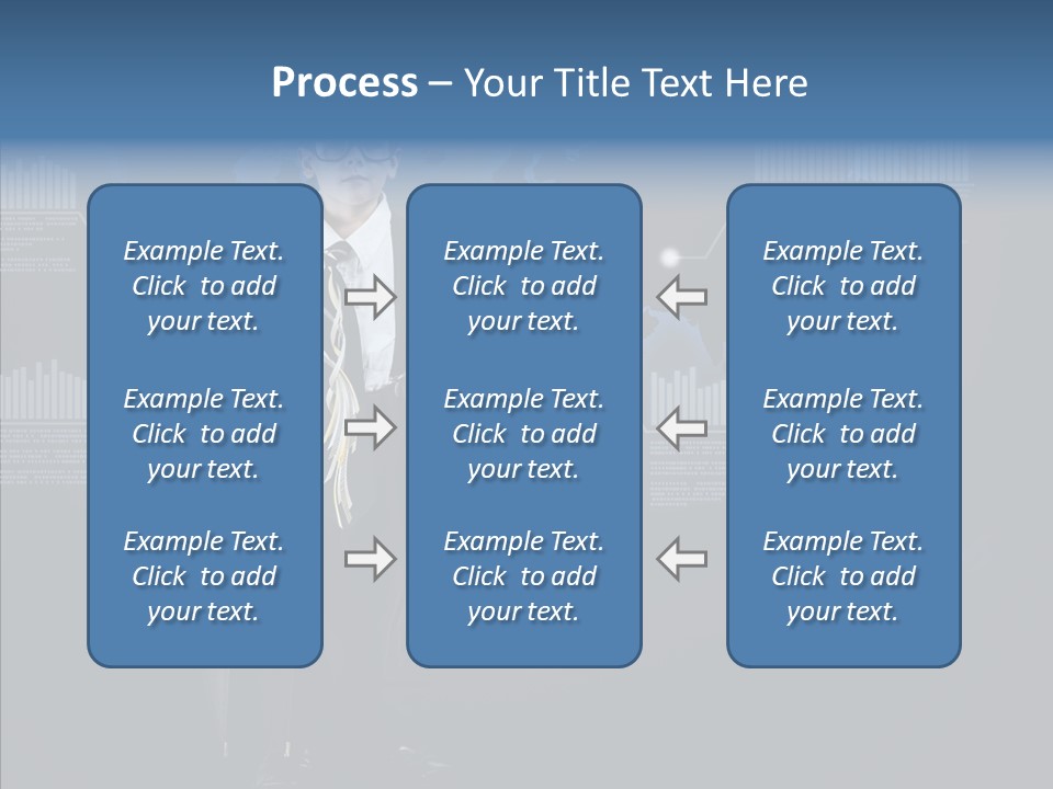 Coworking Briefcase Eyeglasses PowerPoint Template
