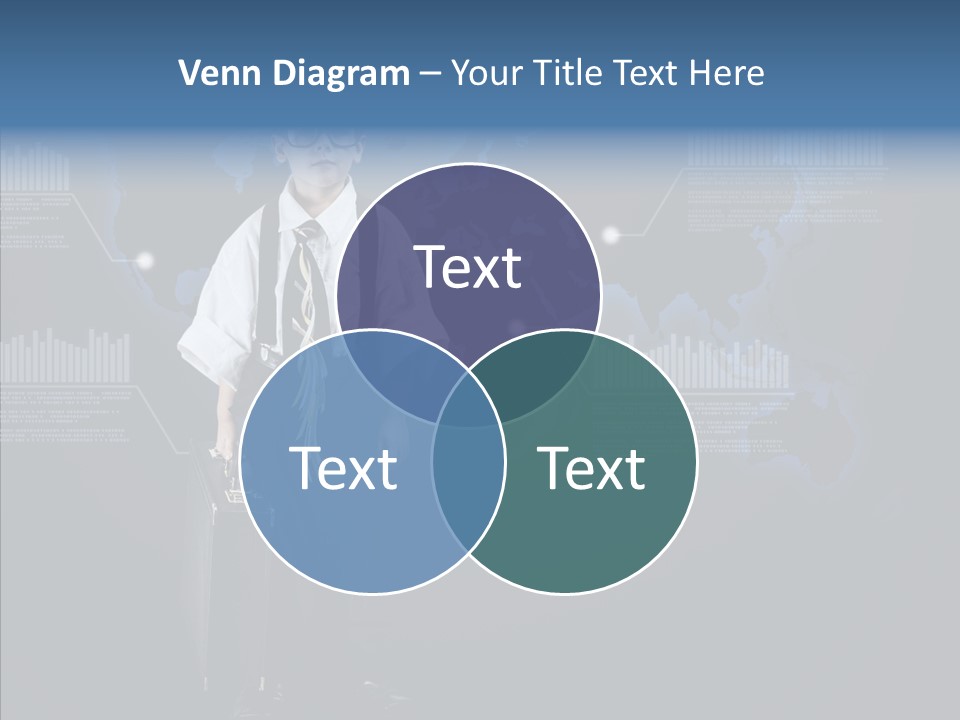 Coworking Briefcase Eyeglasses PowerPoint Template