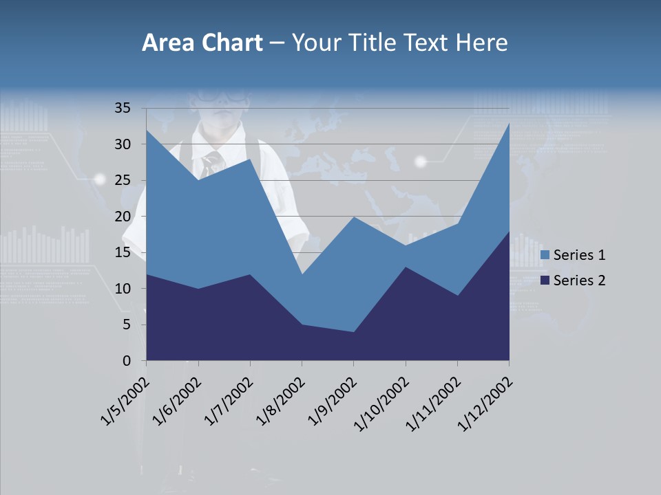 Coworking Briefcase Eyeglasses PowerPoint Template