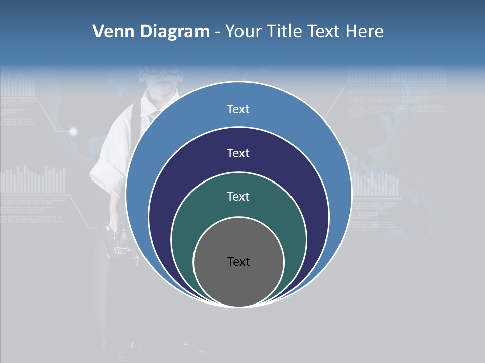 Coworking Briefcase Eyeglasses PowerPoint Template
