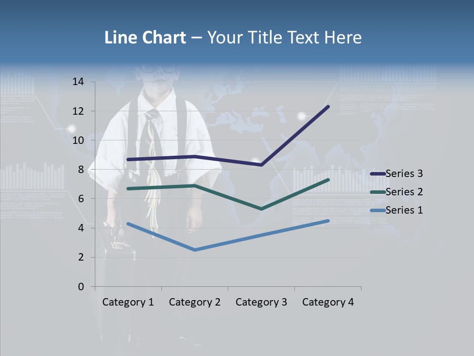 Coworking Briefcase Eyeglasses PowerPoint Template