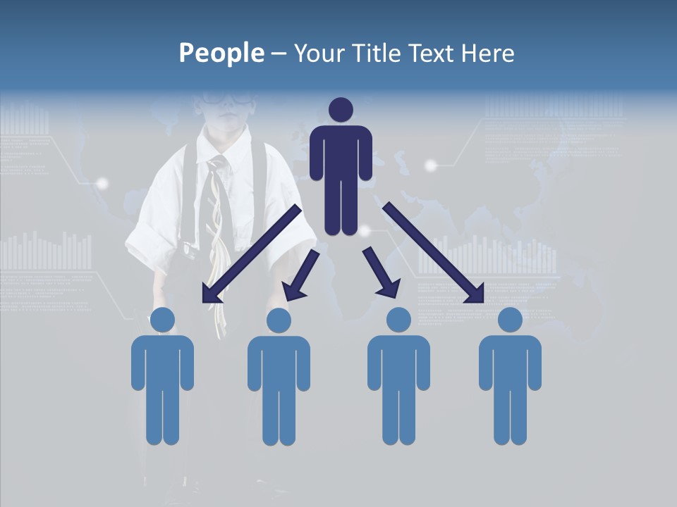 Coworking Briefcase Eyeglasses PowerPoint Template