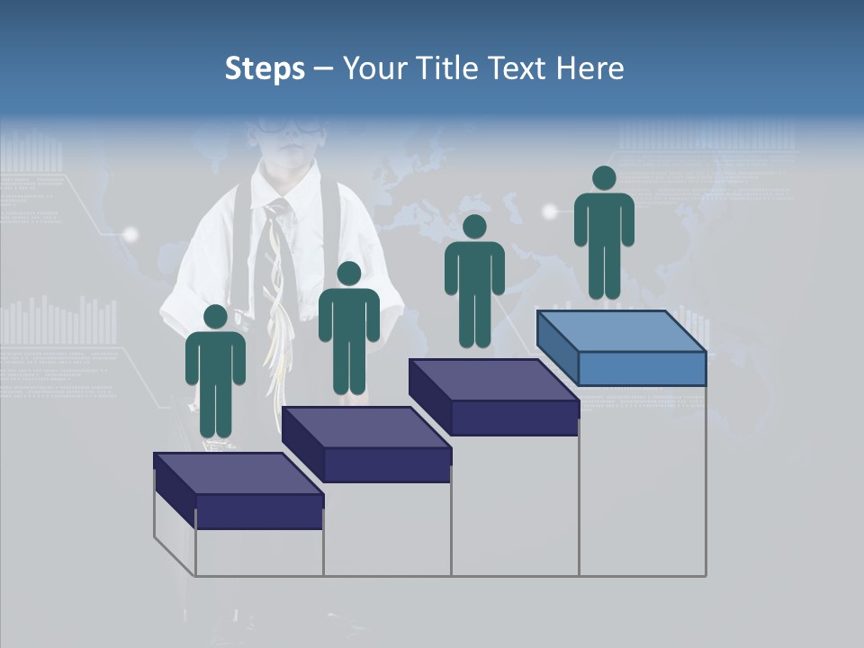 Coworking Briefcase Eyeglasses PowerPoint Template