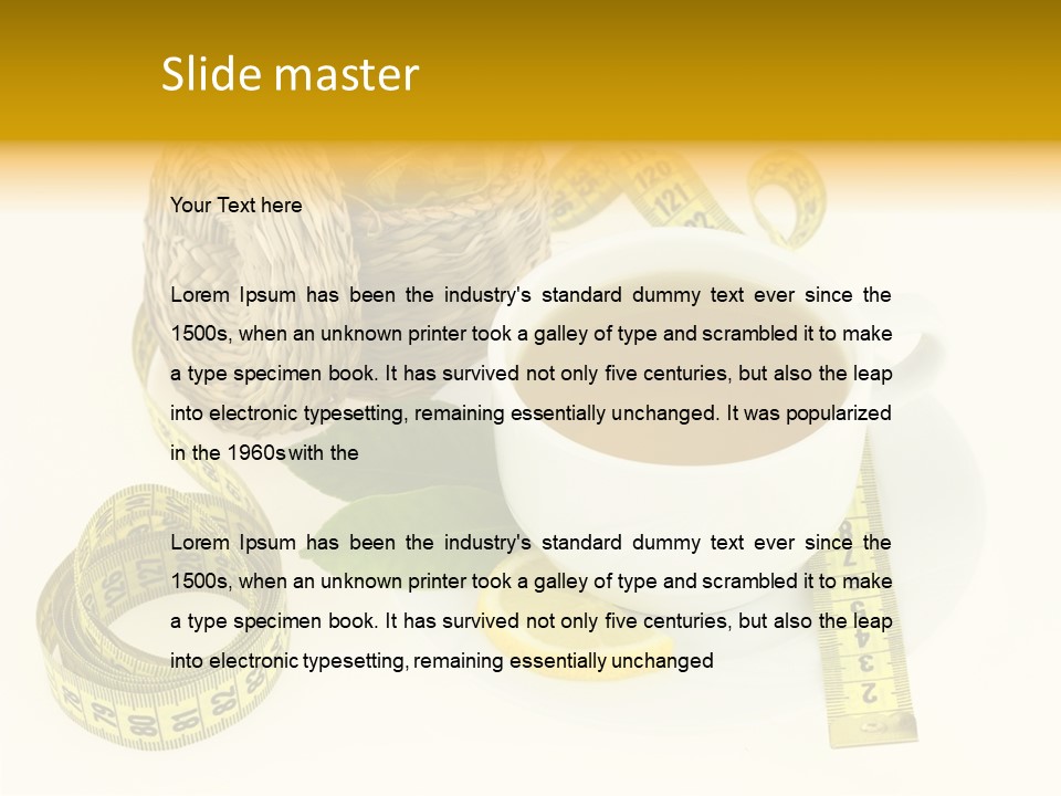 Green Herb Diet PowerPoint Template