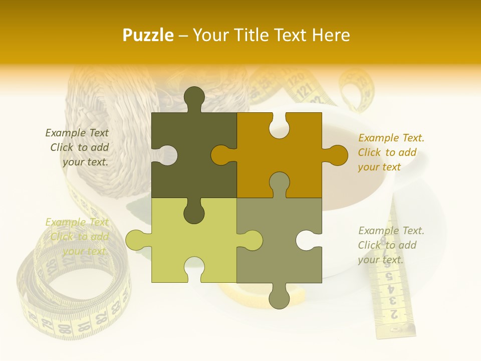 Green Herb Diet PowerPoint Template