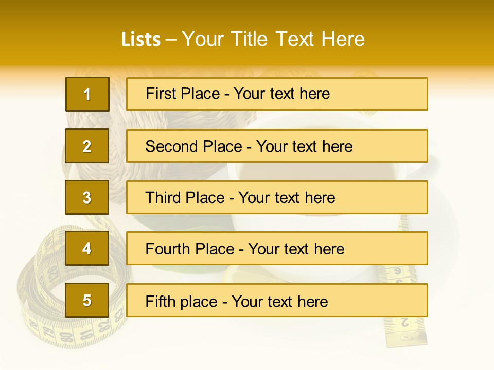 Green Herb Diet PowerPoint Template