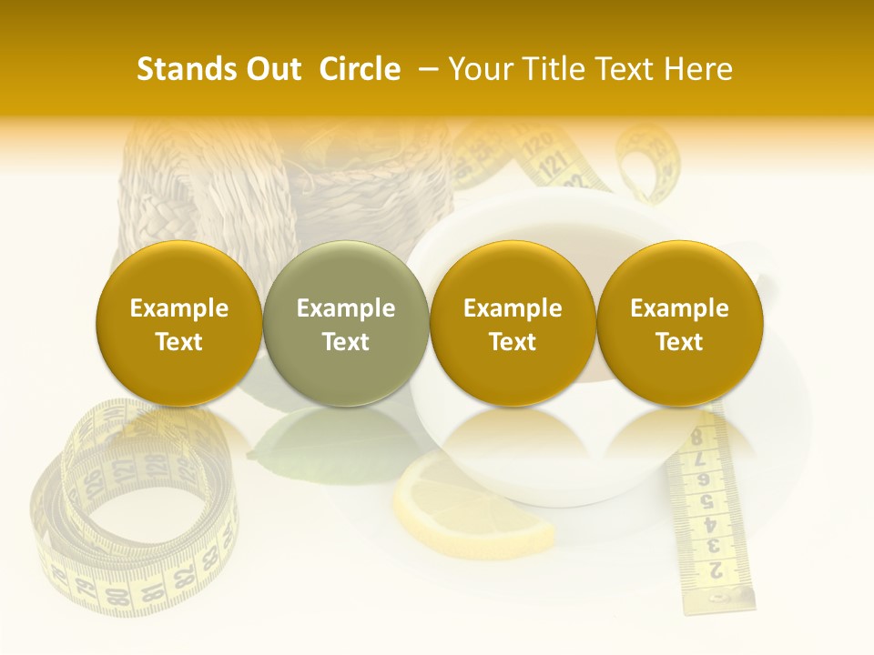 Green Herb Diet PowerPoint Template