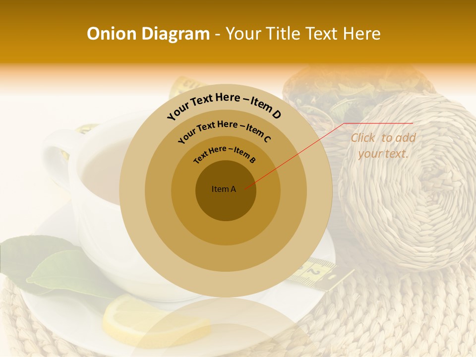 Health Tea White PowerPoint Template