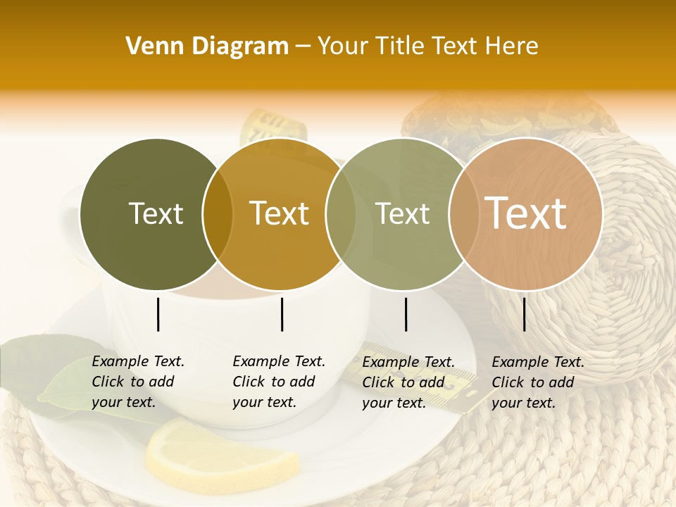 Health Tea White PowerPoint Template