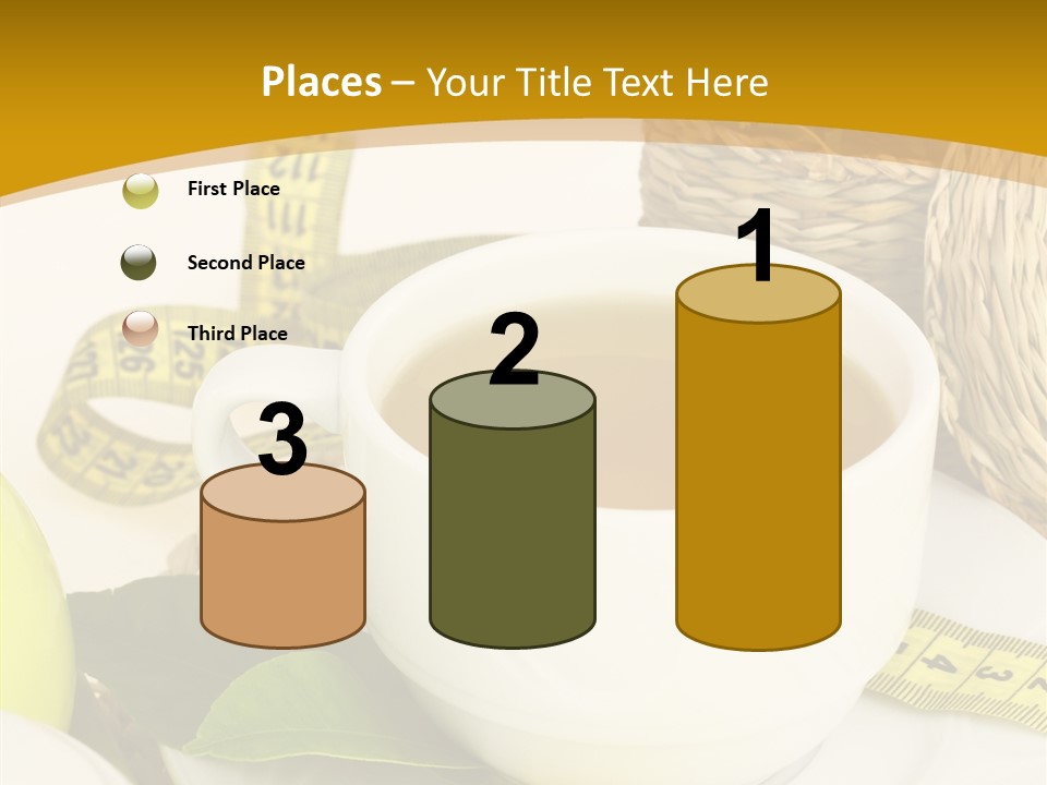 Beverage Herb Verbenas PowerPoint Template