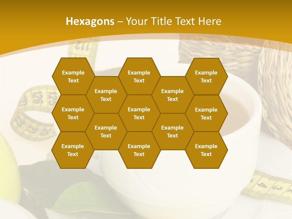 Beverage Herb Verbenas PowerPoint Template