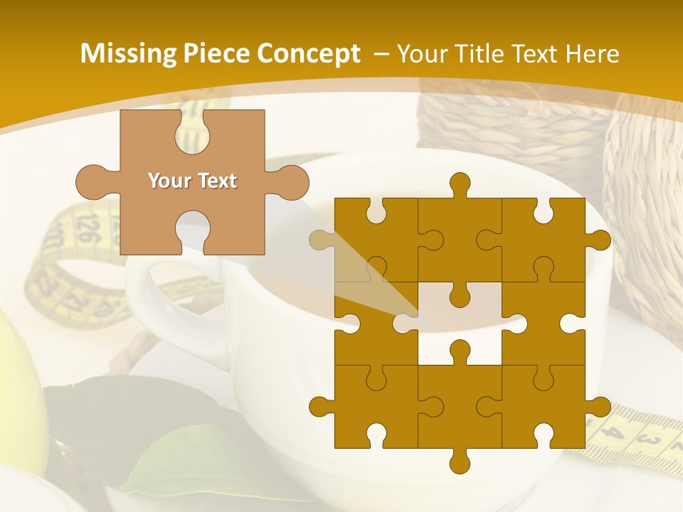 Beverage Herb Verbenas PowerPoint Template