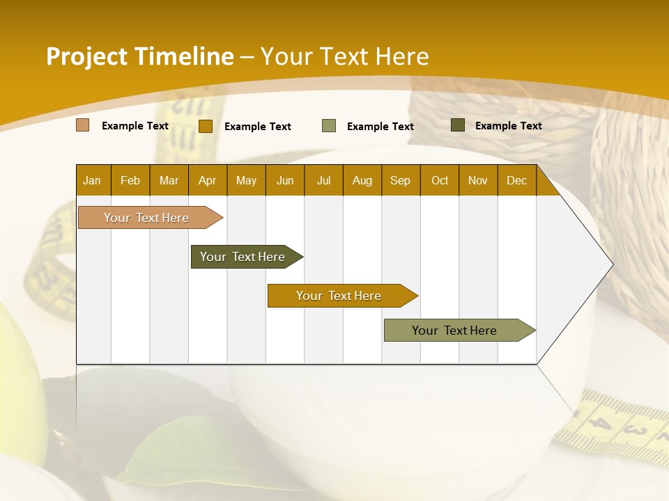 Beverage Herb Verbenas PowerPoint Template