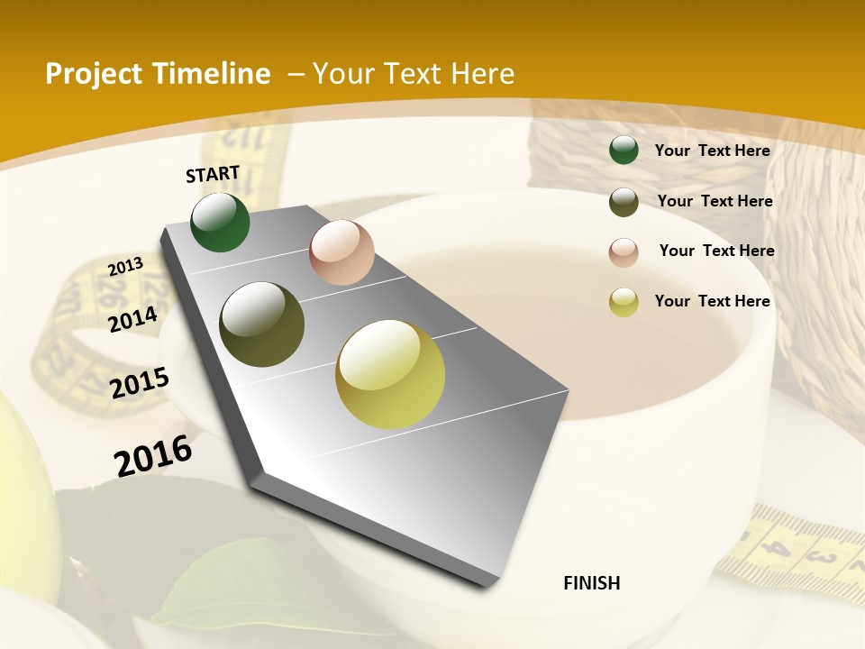 Beverage Herb Verbenas PowerPoint Template