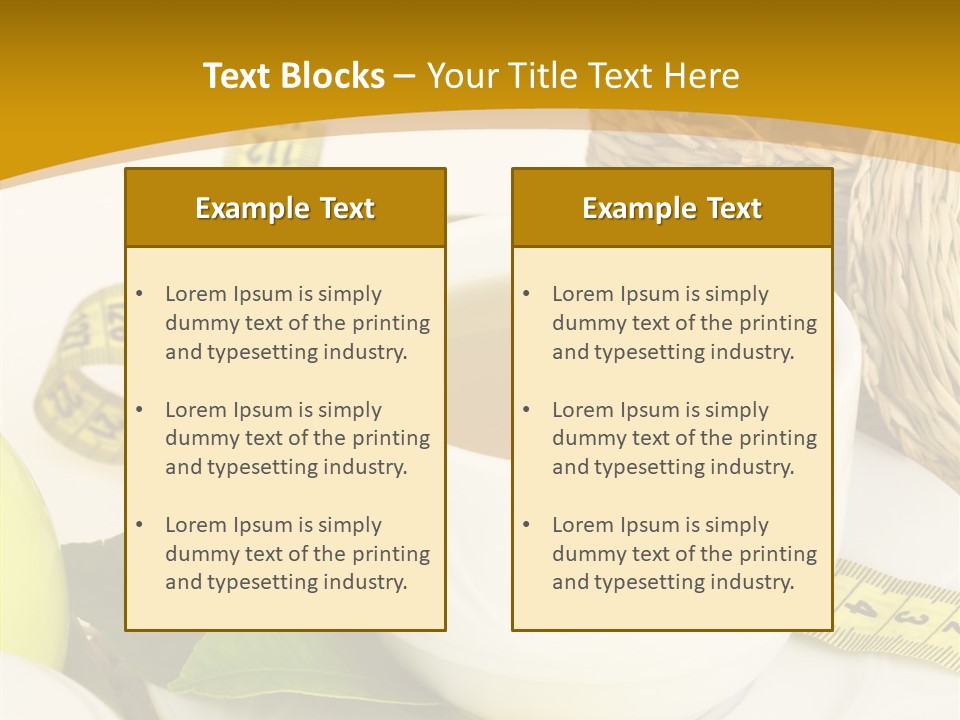 Beverage Herb Verbenas PowerPoint Template
