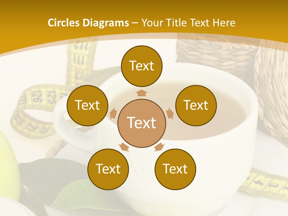 Beverage Herb Verbenas PowerPoint Template