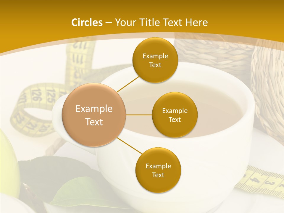 Beverage Herb Verbenas PowerPoint Template