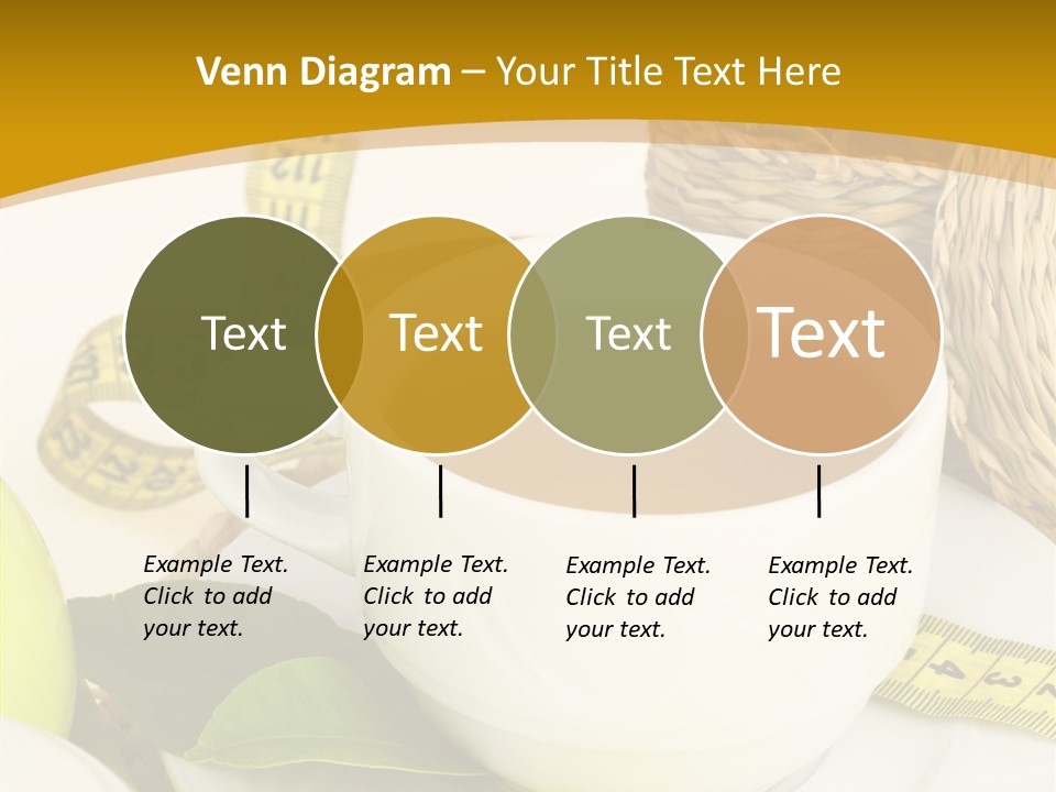 Beverage Herb Verbenas PowerPoint Template