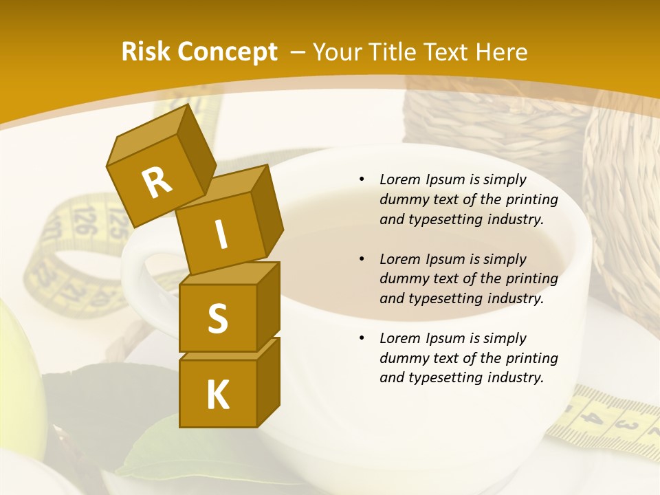 Beverage Herb Verbenas PowerPoint Template