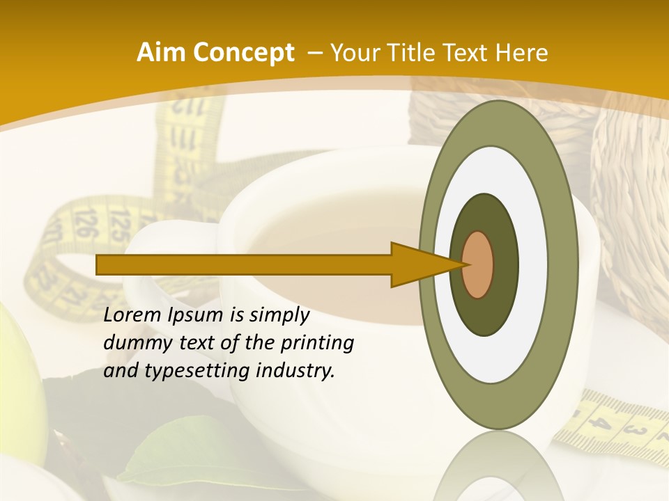 Beverage Herb Verbenas PowerPoint Template