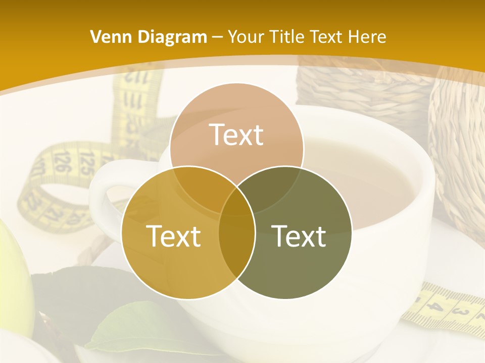 Beverage Herb Verbenas PowerPoint Template