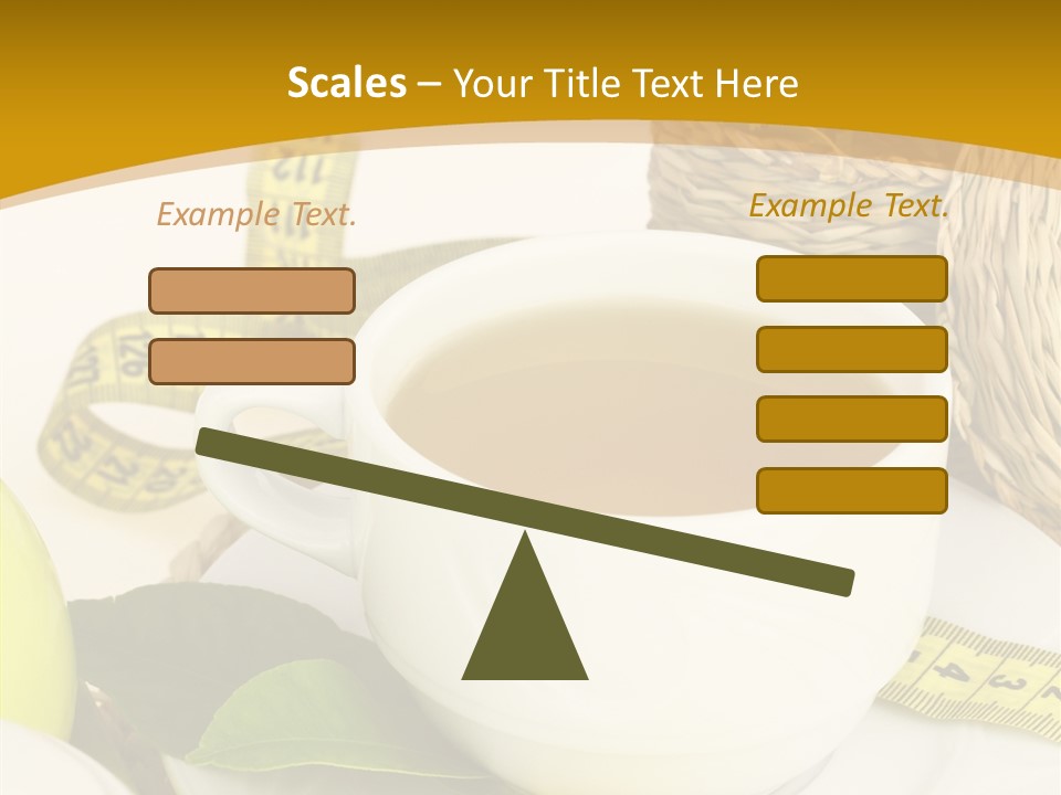 Beverage Herb Verbenas PowerPoint Template