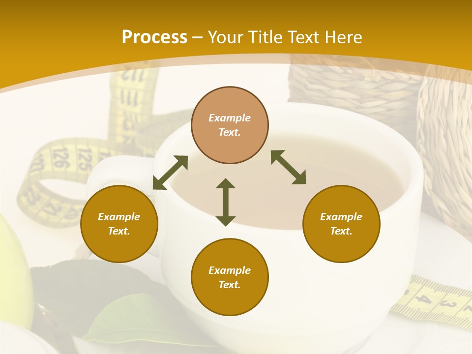 Beverage Herb Verbenas PowerPoint Template