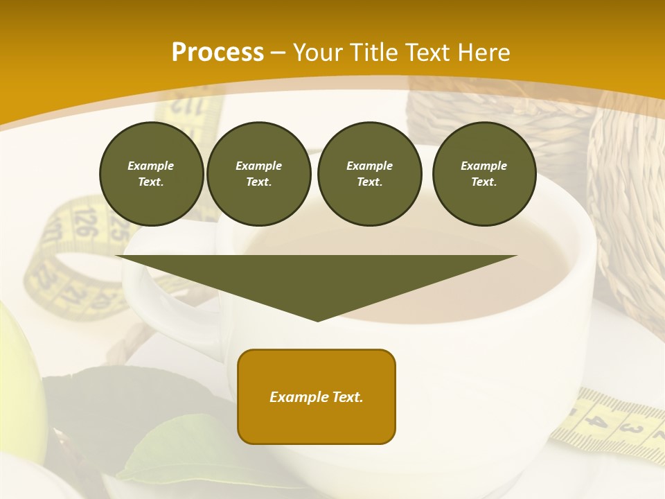 Beverage Herb Verbenas PowerPoint Template