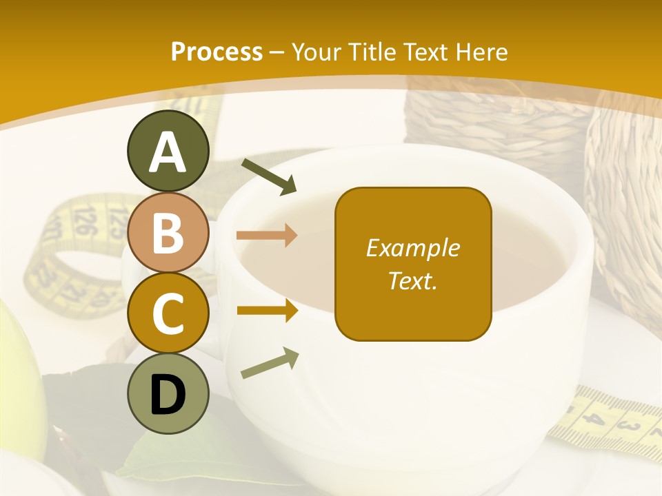 Beverage Herb Verbenas PowerPoint Template