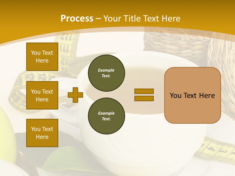 Beverage Herb Verbenas PowerPoint Template