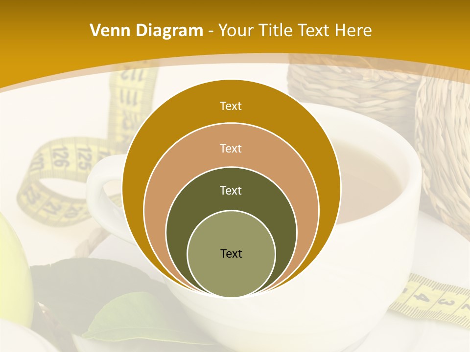 Beverage Herb Verbenas PowerPoint Template