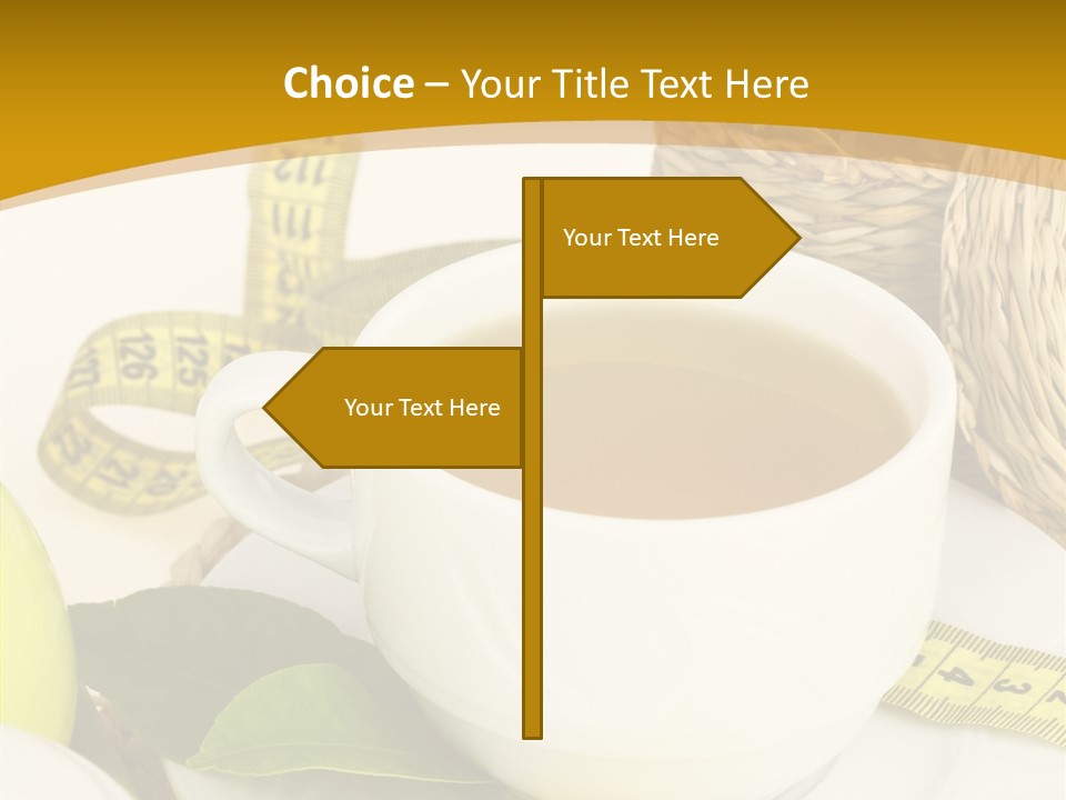 Beverage Herb Verbenas PowerPoint Template