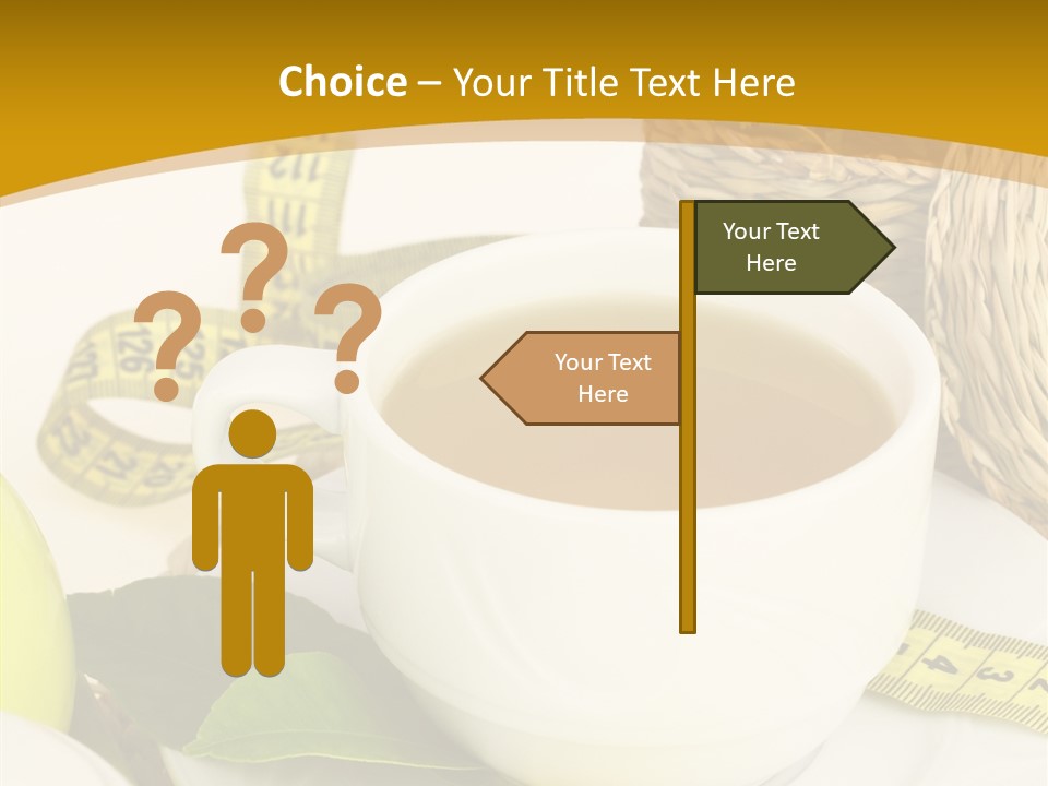 Beverage Herb Verbenas PowerPoint Template