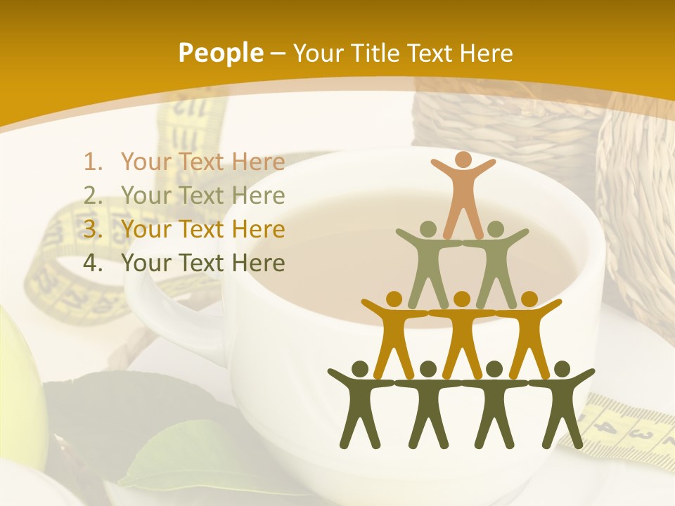 Beverage Herb Verbenas PowerPoint Template