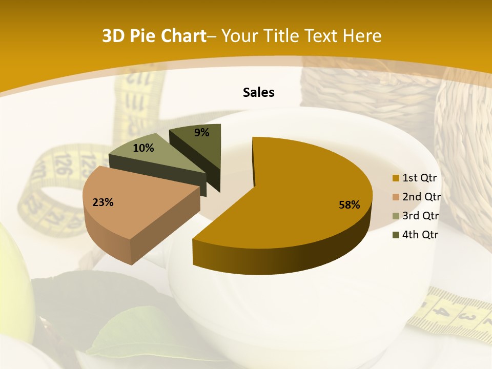 Beverage Herb Verbenas PowerPoint Template