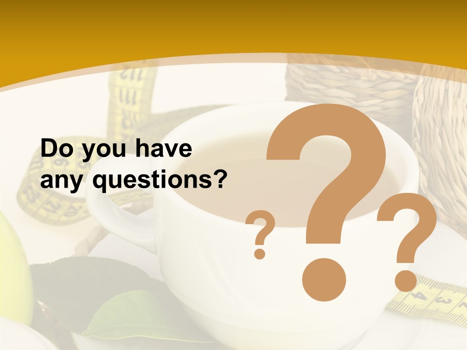 Beverage Herb Verbenas PowerPoint Template