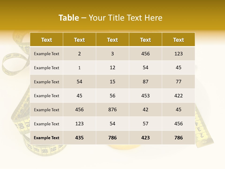 Vervains Slim Freshness PowerPoint Template