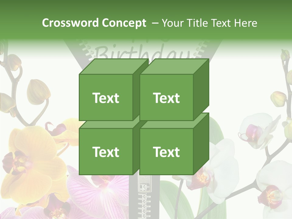 Herzlichen Gl Geburtstag Bunt PowerPoint Template