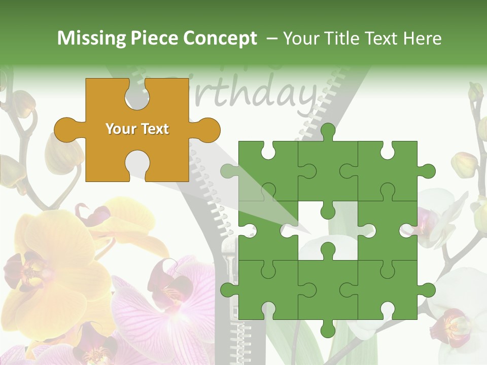 Herzlichen Gl Geburtstag Bunt PowerPoint Template