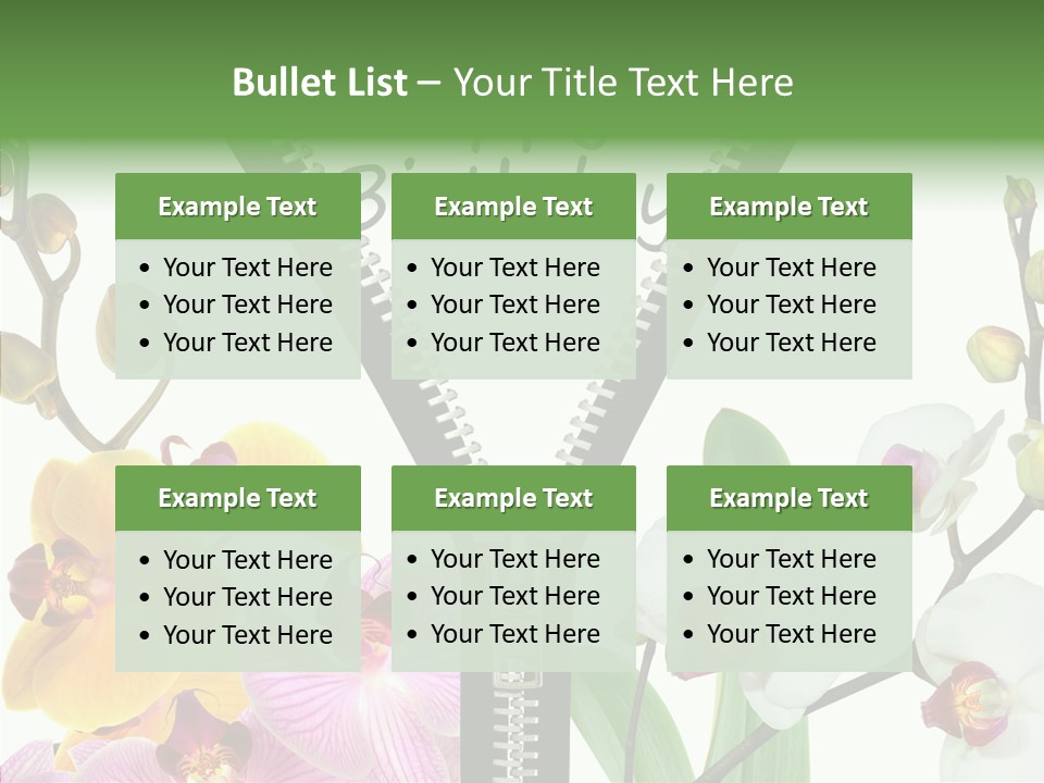 Herzlichen Gl Geburtstag Bunt PowerPoint Template