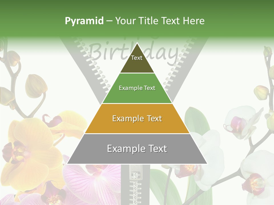 Herzlichen Gl Geburtstag Bunt PowerPoint Template