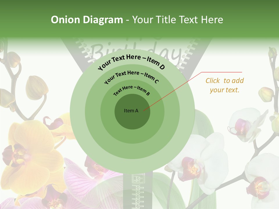 Herzlichen Gl Geburtstag Bunt PowerPoint Template