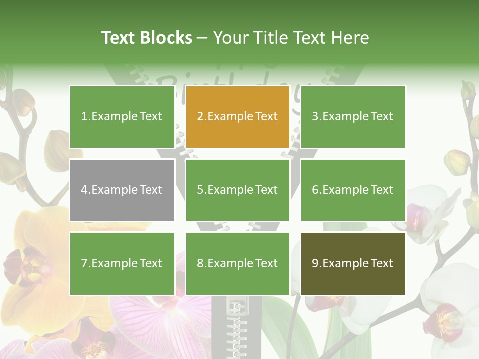 Herzlichen Gl Geburtstag Bunt PowerPoint Template