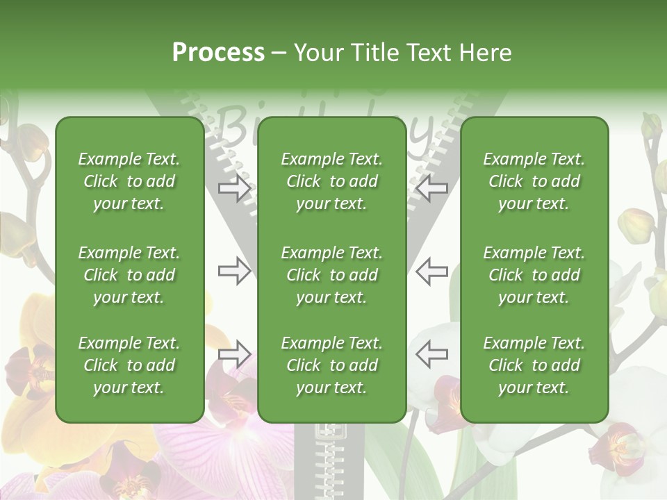 Herzlichen Gl Geburtstag Bunt PowerPoint Template