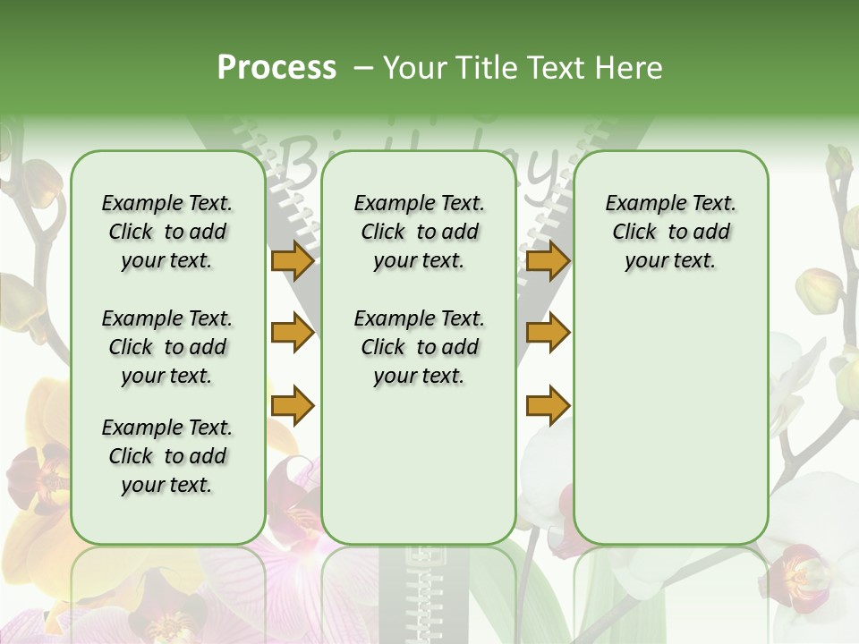 Herzlichen Gl Geburtstag Bunt PowerPoint Template