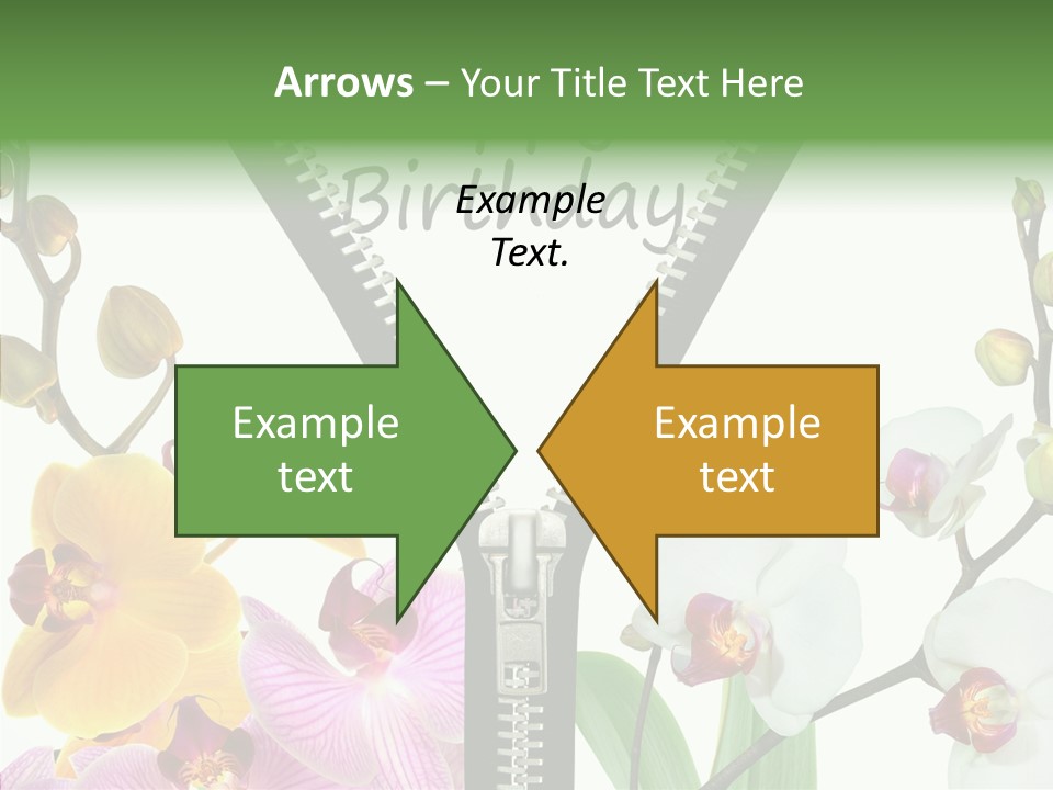 Herzlichen Gl Geburtstag Bunt PowerPoint Template