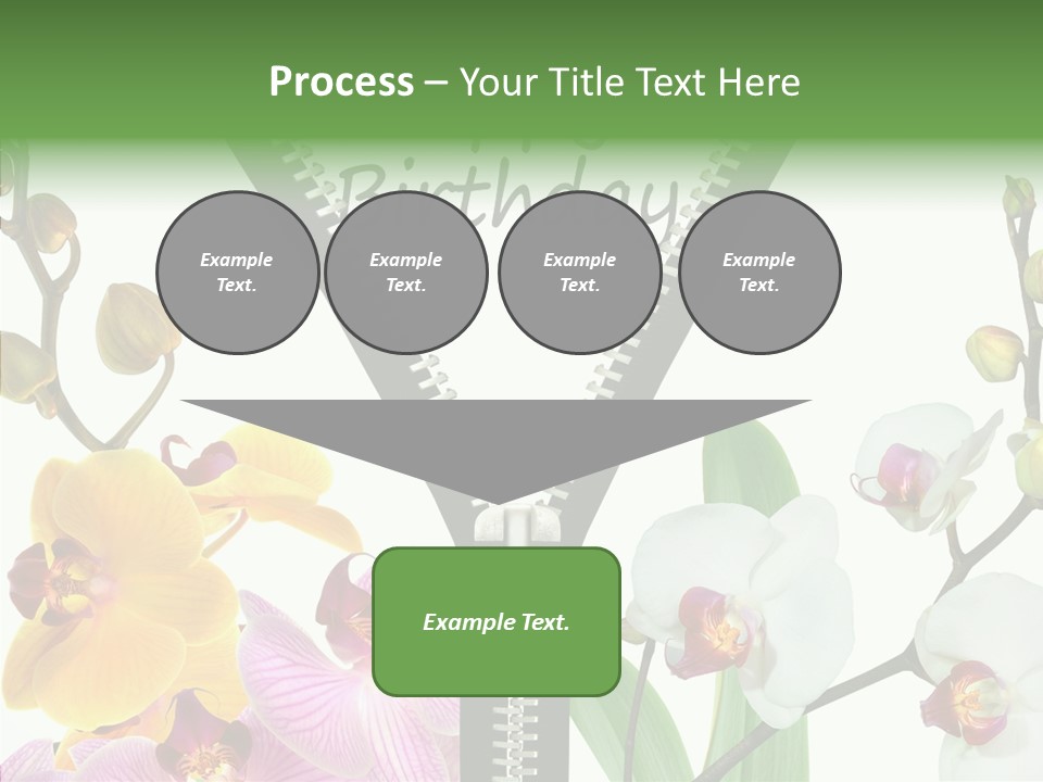 Herzlichen Gl Geburtstag Bunt PowerPoint Template