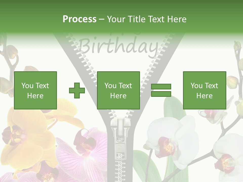 Herzlichen Gl Geburtstag Bunt PowerPoint Template